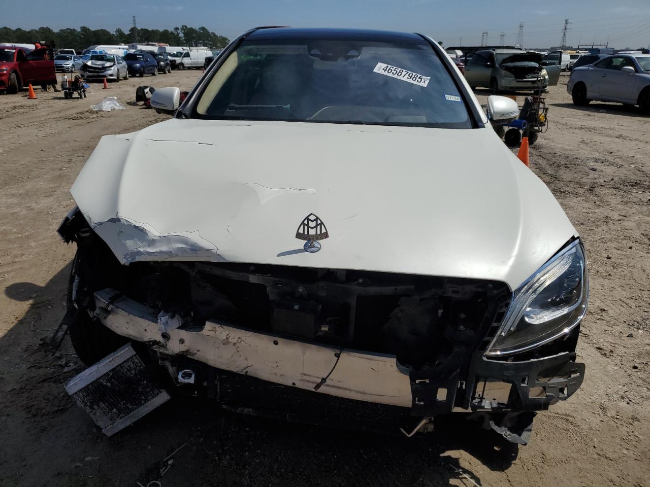 2015 Mercedes-Benz S-klasse VIN WDDUG8FB6FA181148 Copart auction photo, front end / minor dent/scratches damage thumbnail 5