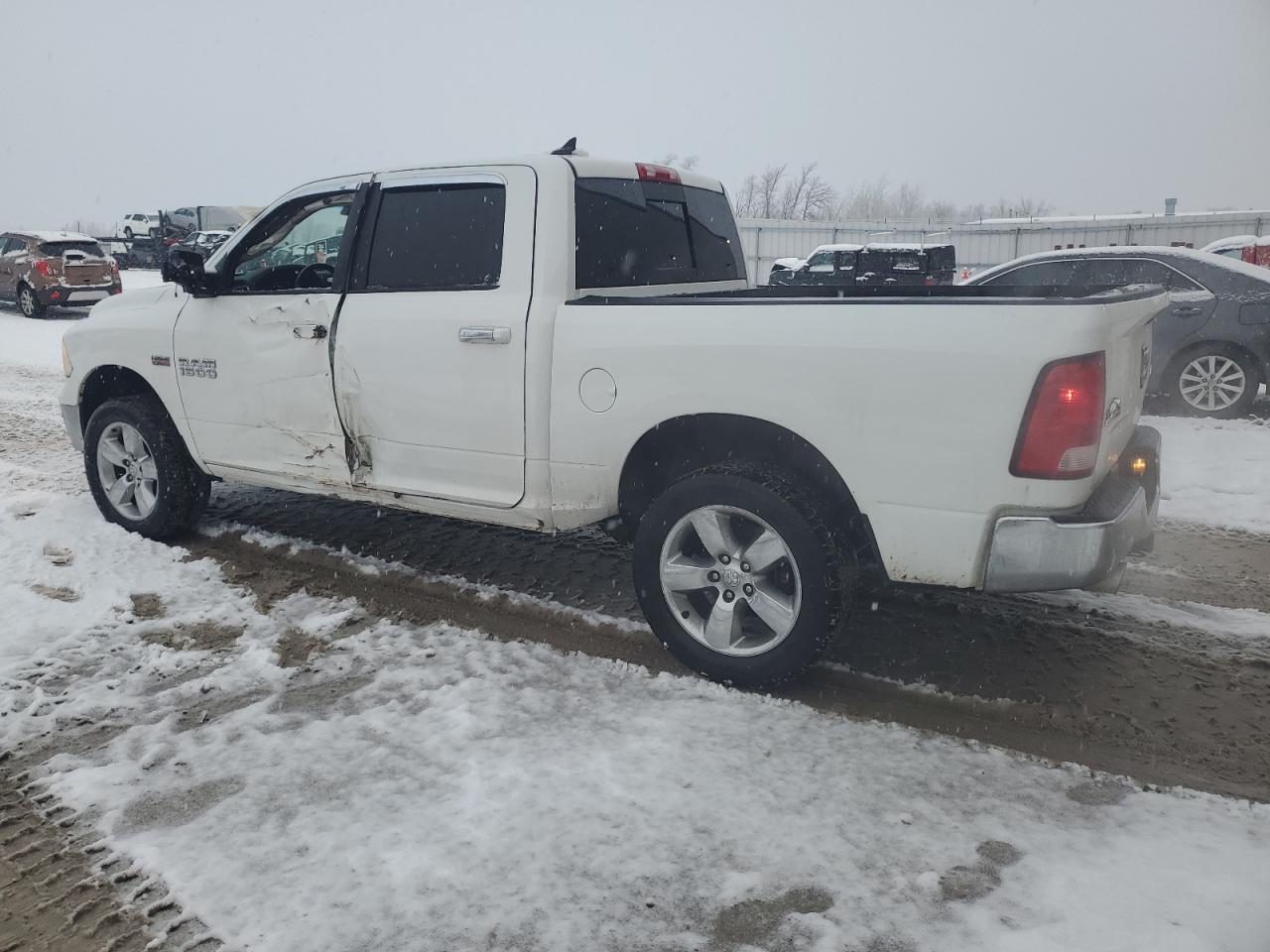 2014 RAM 1500 VIN 1C6RR7LT0ES380004 Copart auction photo, front end / side damage thumbnail 2