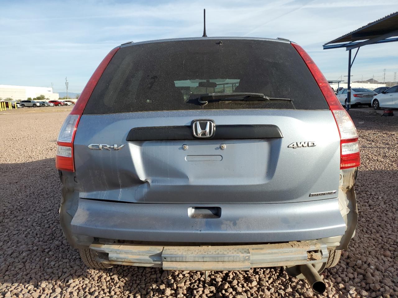 2011 Honda CR-V VIN 5J6RE4H4XBL083035 Copart auction photo, rear end damage thumbnail 6