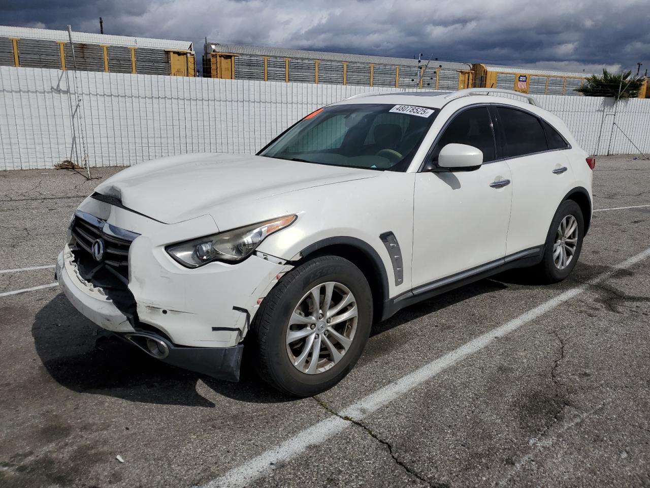 2012 Infiniti FX VIN JN8AS1MU2CM122622 - Copart auction photo