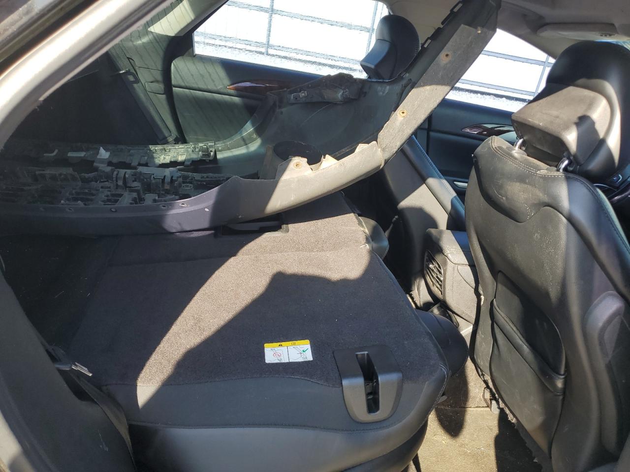 2015 Lincoln MKZ VIN 3LN6L2G94FR600736 Copart auction photo, rear end damage thumbnail 10