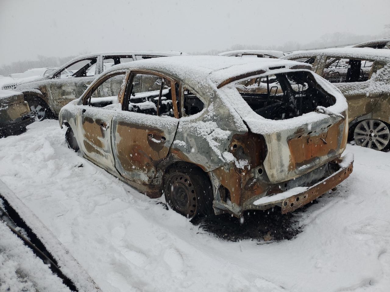 2013 Subaru Impreza VIN JF1GPAA64D2868327 Copart auction photo, burn / rear end damage thumbnail 2