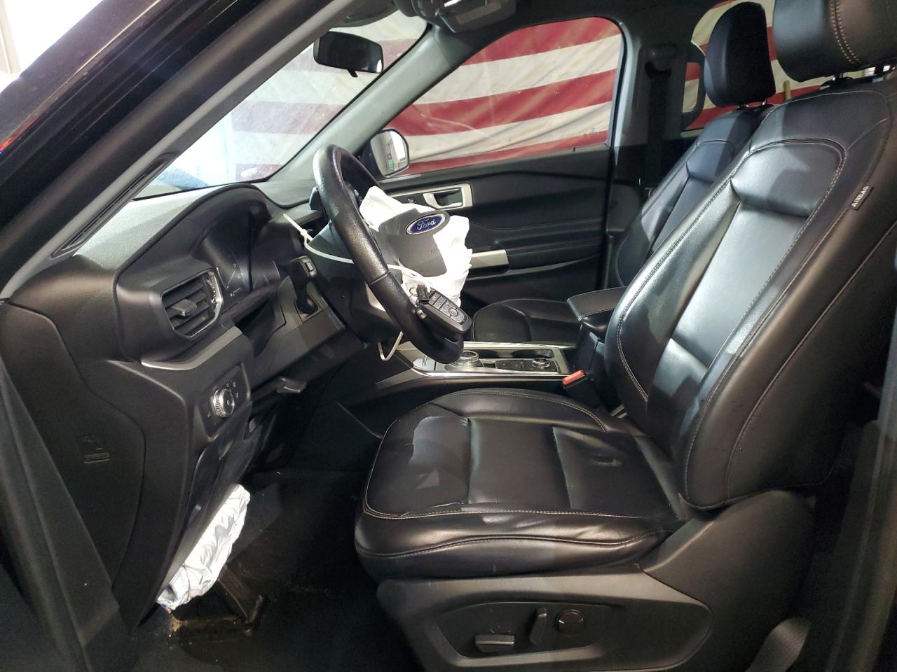 2021 Ford Explorer VIN 1FMSK8DH8MGA75488 Copart auction photo, front end / minor dent/scratches damage thumbnail 7