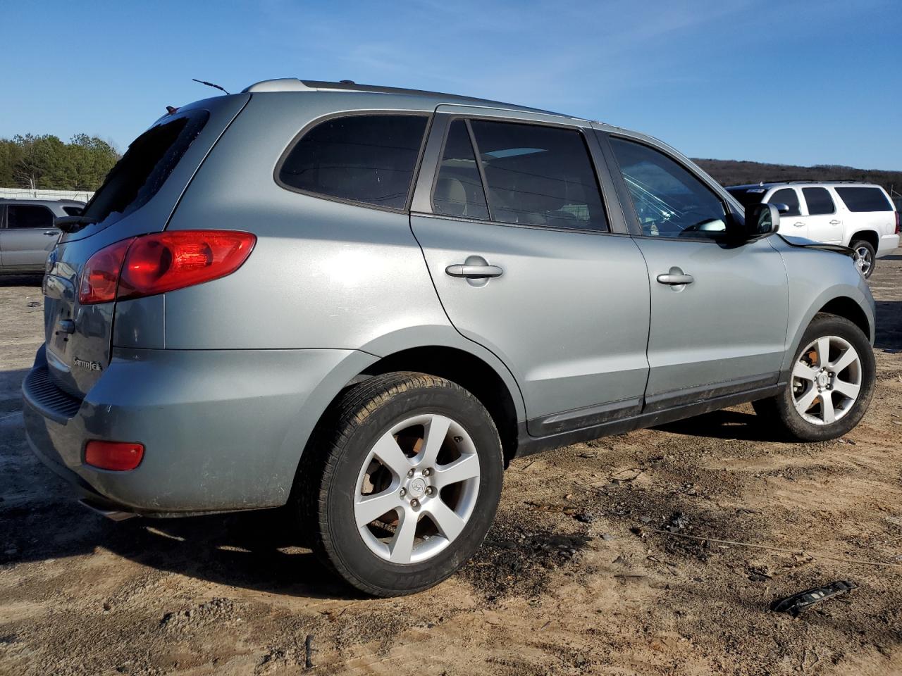 2009 Hyundai Santa Fe VIN 5NMSH13E89H303796 Copart auction photo, all over damage thumbnail 3
