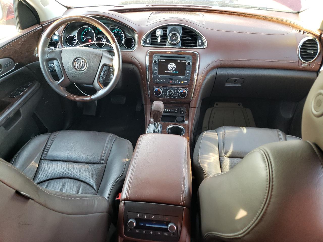 2014 Buick Enclave VIN 5GAKVCKD5EJ325614 Copart auction photo, burn damage thumbnail 8