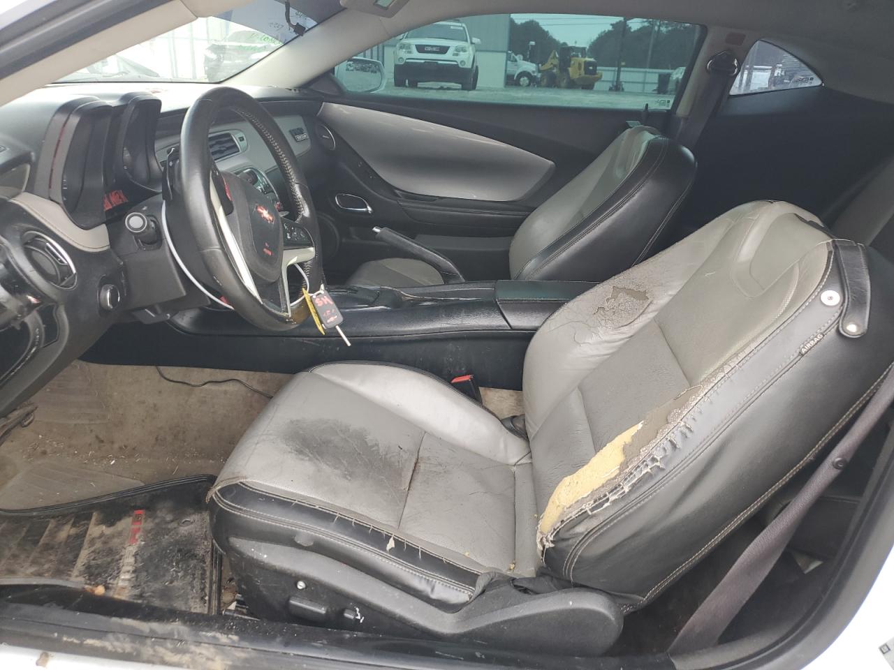 2012 Chevrolet Camaro VIN 2G1FC1E39C9113703 Copart auction photo, all over damage thumbnail 7