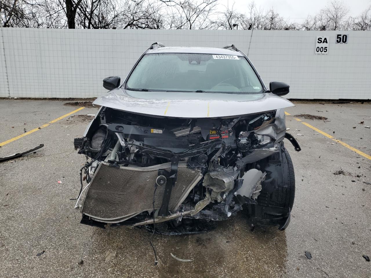 2017 Toyota RAV 4 VIN 2T3ZFREV8HW334301 Copart auction photo, front end / side damage thumbnail 5