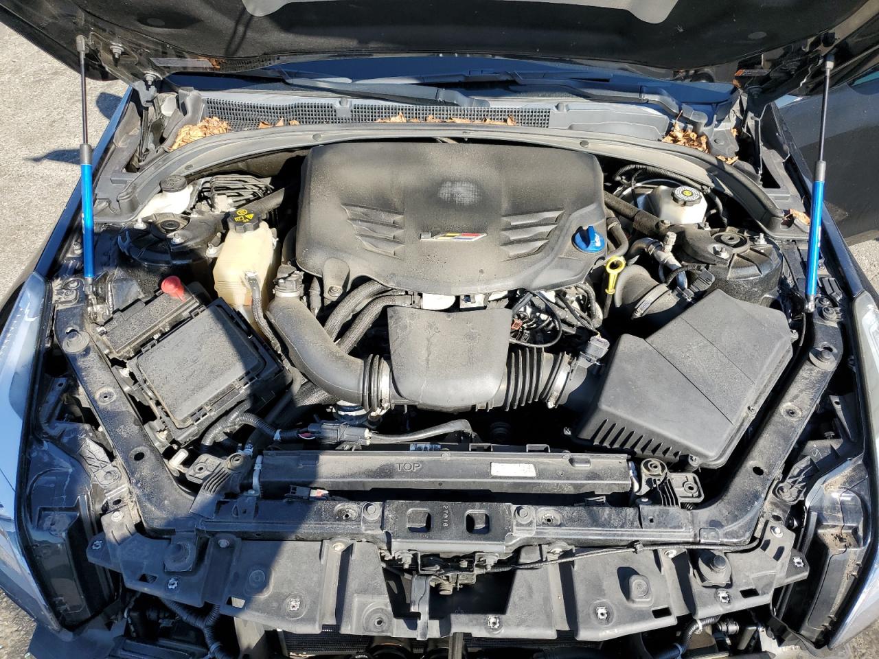 2017 Cadillac ATS VIN 1G6AN5RY5H0168601 Copart auction photo, front end / minor dent/scratches damage thumbnail 11
