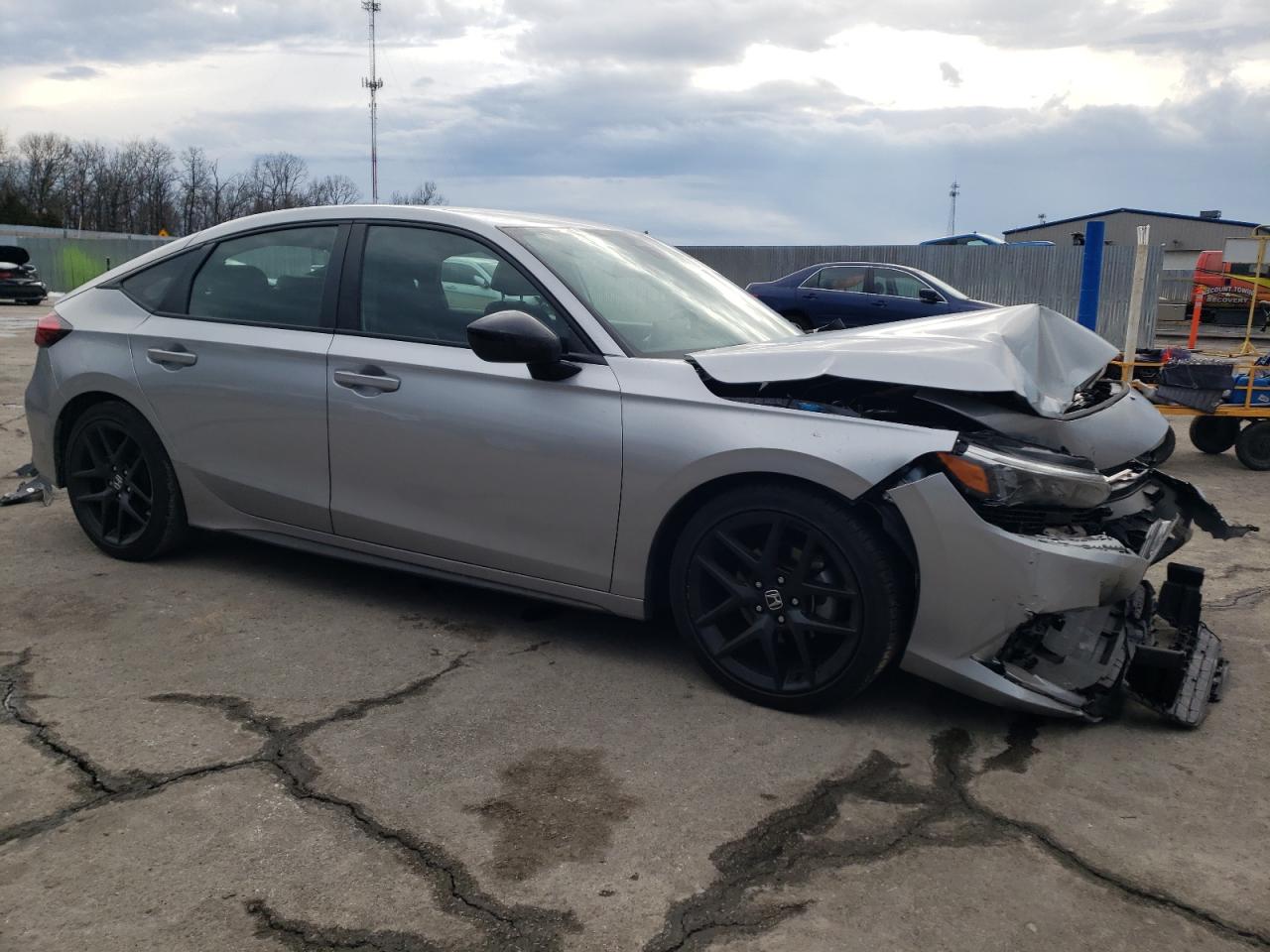 2024 Honda Civic VIN 19XFL2H83RE005950 Copart auction photo, front end / minor dent/scratches damage thumbnail 4
