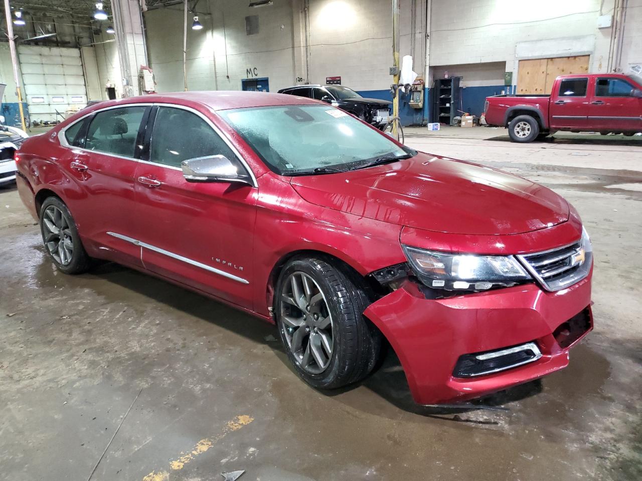 2015 Chevrolet Impala VIN 1G1165S39FU137987 Copart auction photo, rear end / front end damage thumbnail 4