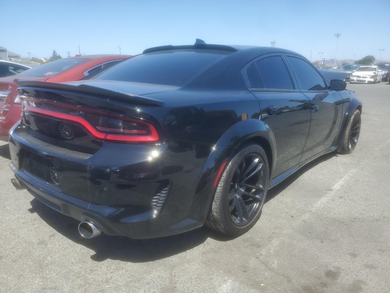 2021 Dodge Charger VIN 2C3CDXGJ2MH591415 Copart auction photo, front end damage thumbnail 3