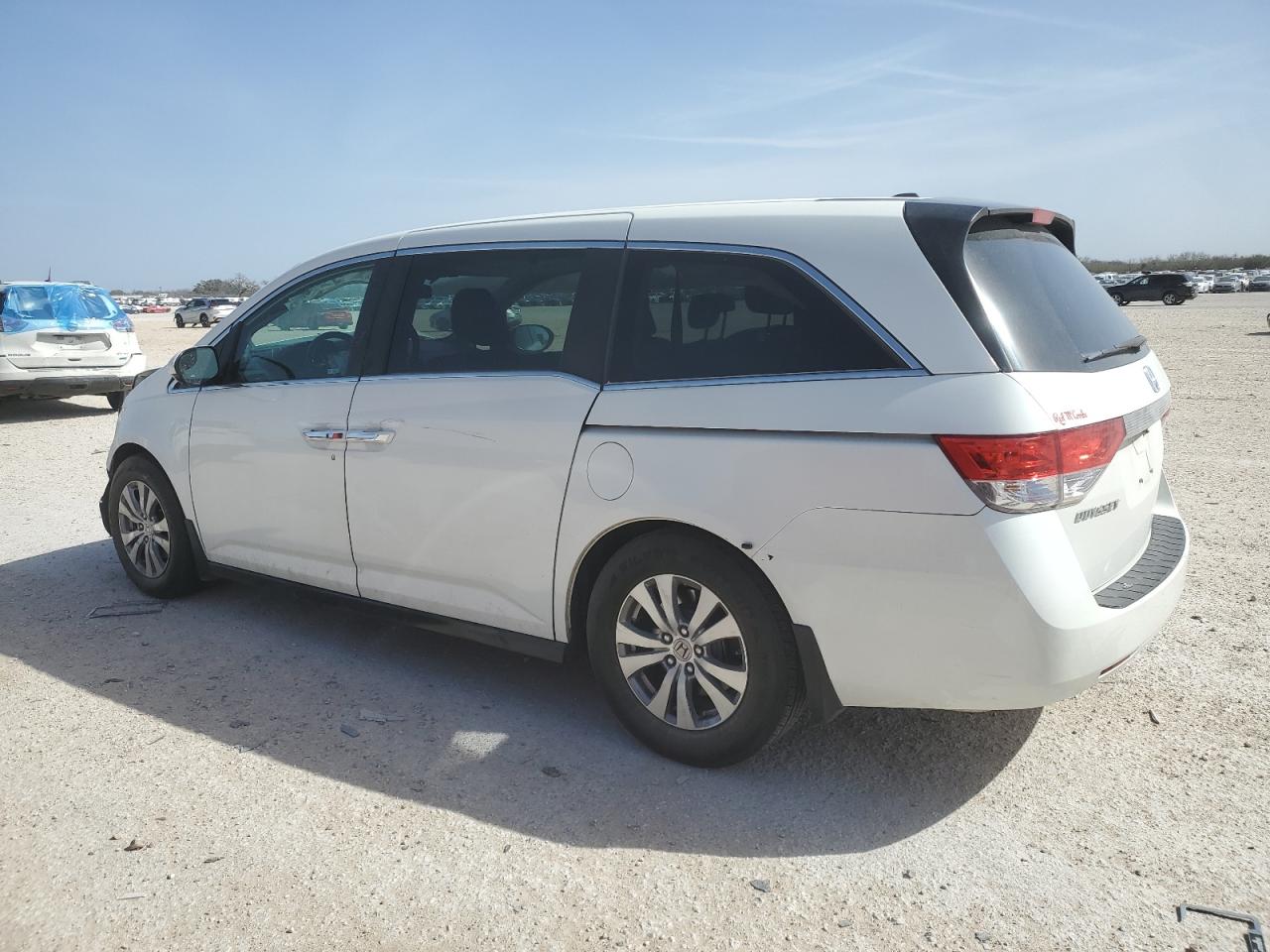 2015 Honda Odyssey VIN 5FNRL5H60FB072251 Copart auction photo, front end damage thumbnail 2