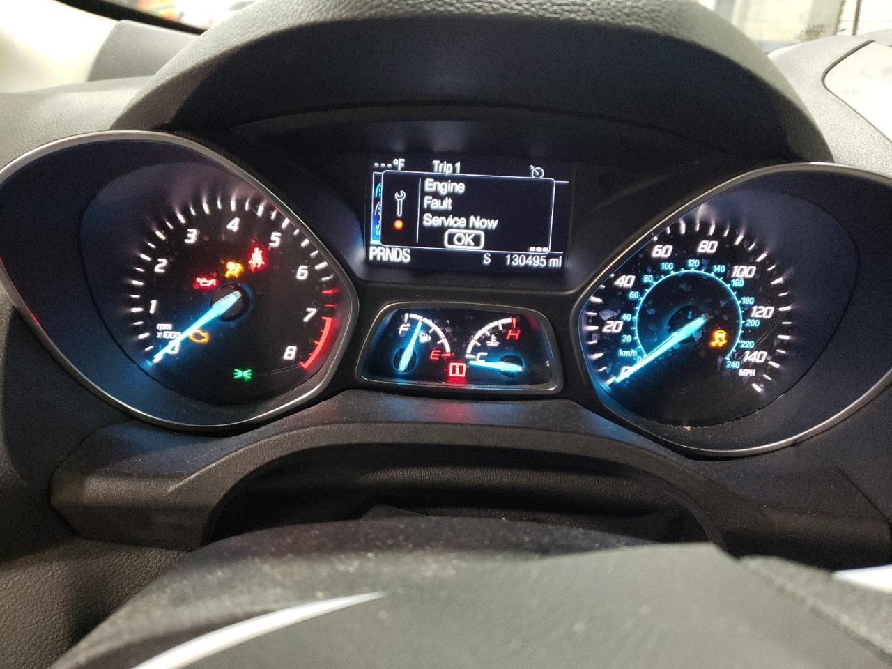 2016 Ford Escape VIN 1FMCU9G96GUA98704 Copart auction photo, front end damage thumbnail 9