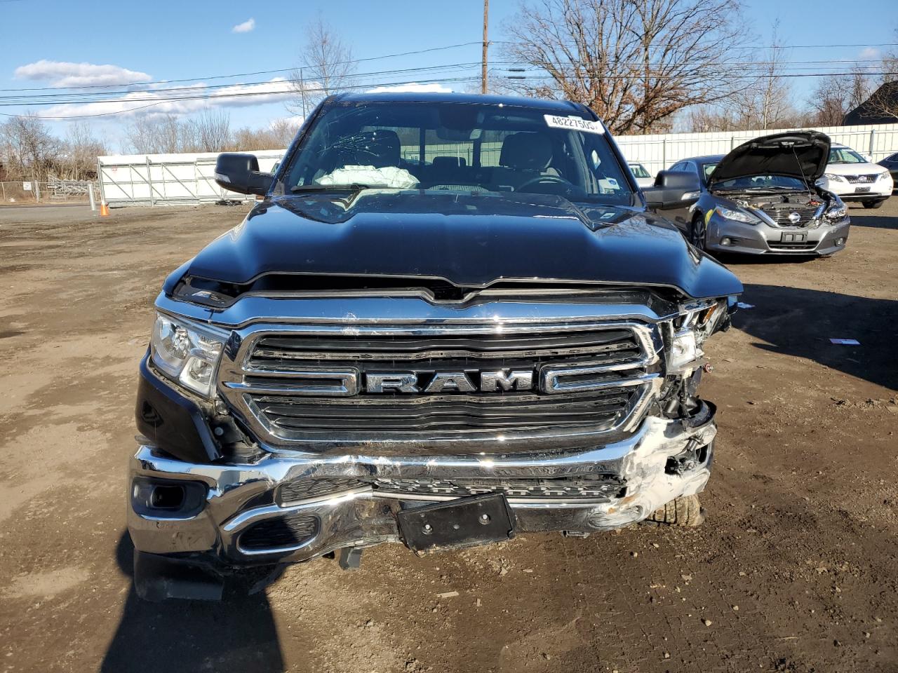 2021 RAM 1500 VIN 1C6RRFBG1MN804298 Copart auction photo, front end / rear end damage thumbnail 5