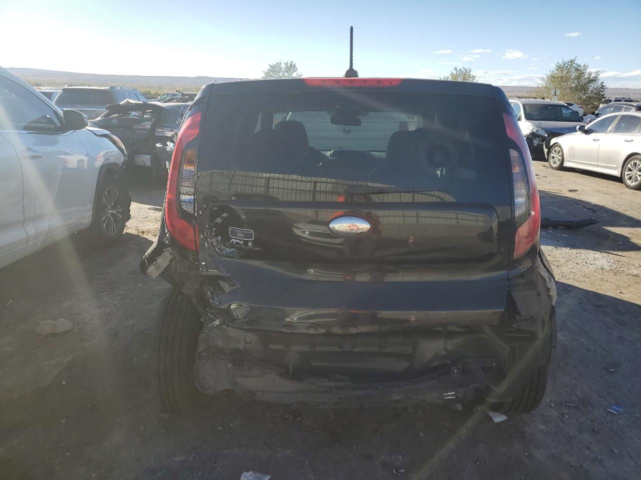 2017 KIA Soul VIN KNDJN2A21H7885250 Copart auction photo, rear end damage thumbnail 6