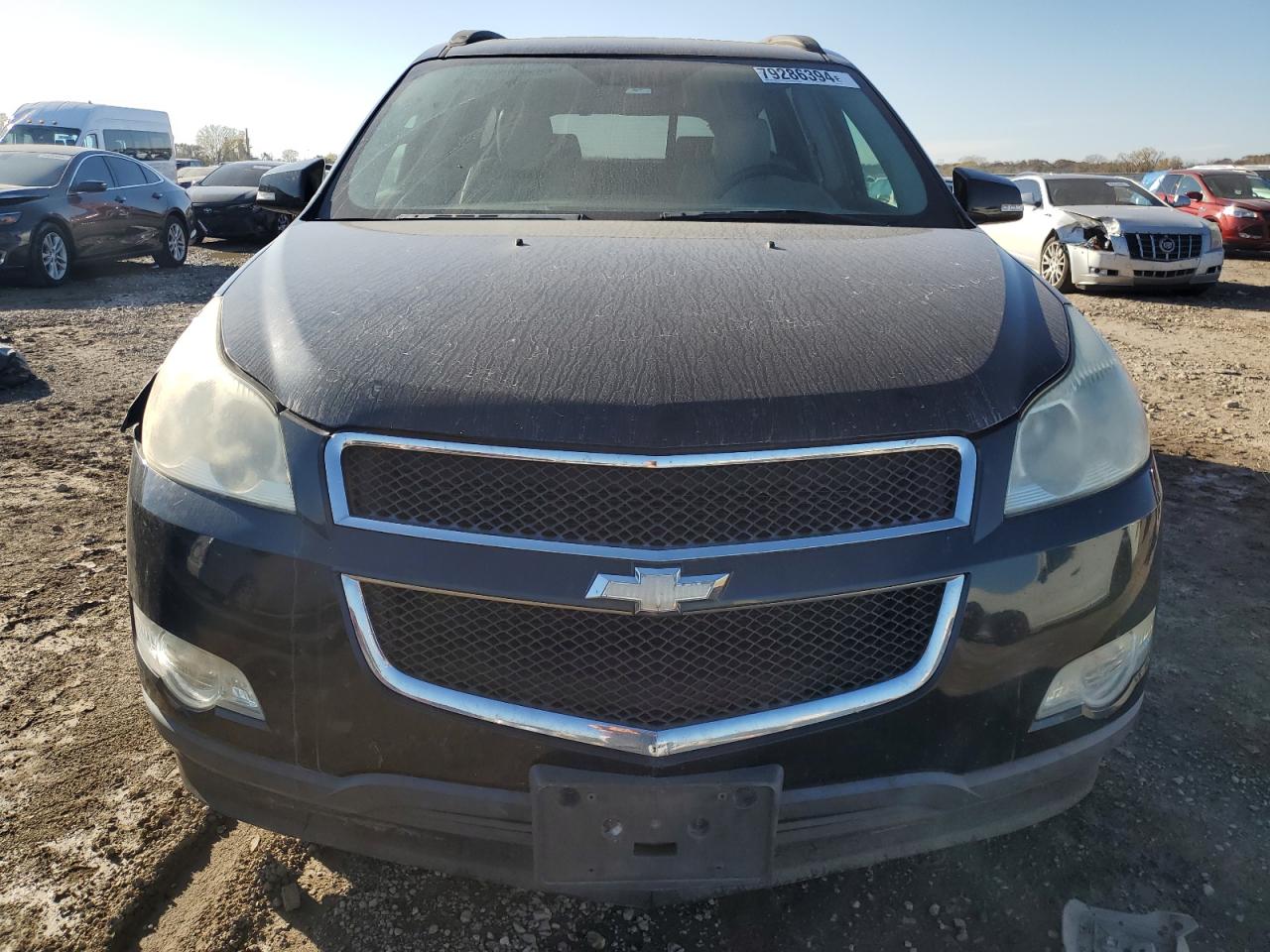 2009 Chevrolet Traverse VIN 1GNEV23D39S122507 Copart auction photo, undercarriage / front end damage thumbnail 5