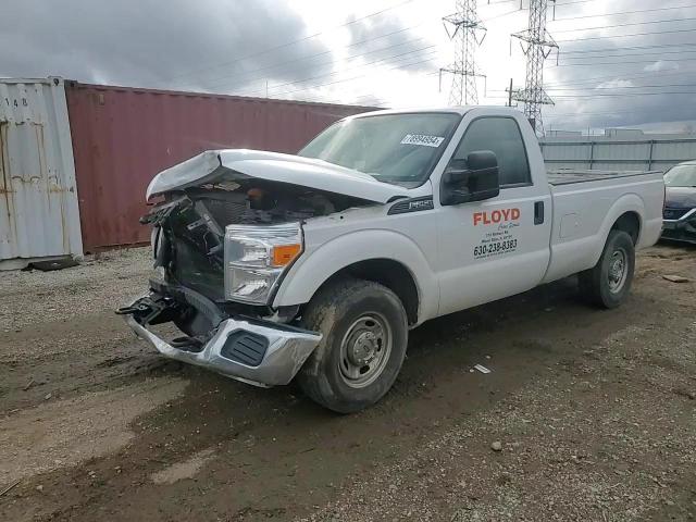 2014 Ford F250 VIN 1FTBF2A62EEA58045 Copart auction photo, front end damage thumbnail 11
