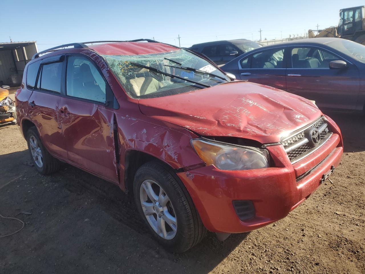 2012 Toyota RAV 4 VIN 2T3BK4DV3CW068132 Copart auction photo, all over damage thumbnail 4
