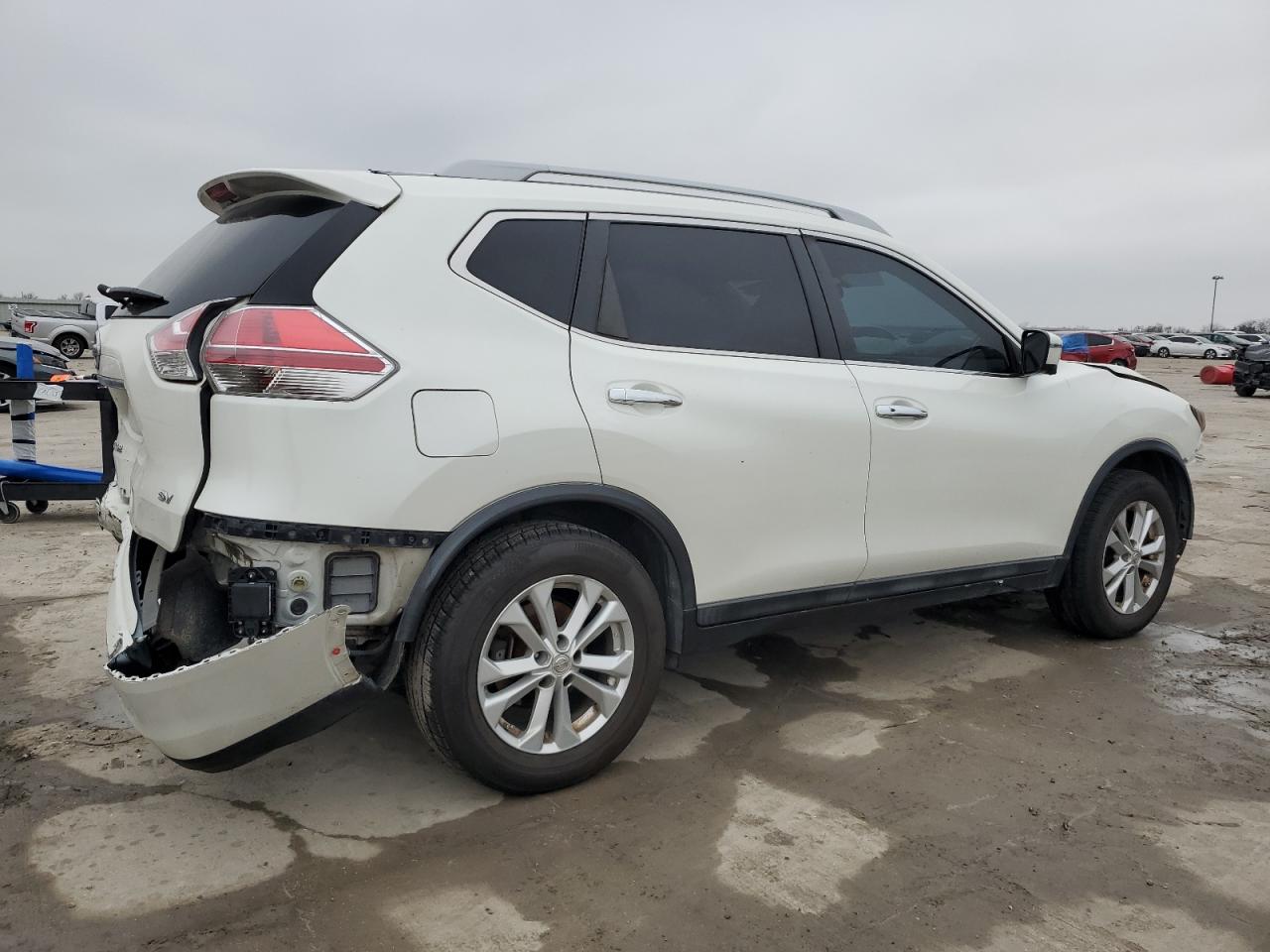 2016 Nissan Rogue VIN 5N1AT2MT5GC733242 Copart auction photo, rear end / hail damage thumbnail 3