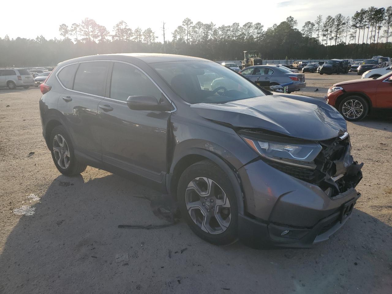2019 Honda CR-V VIN 7FARW2H52KE024441 Copart auction photo, front end damage thumbnail 4
