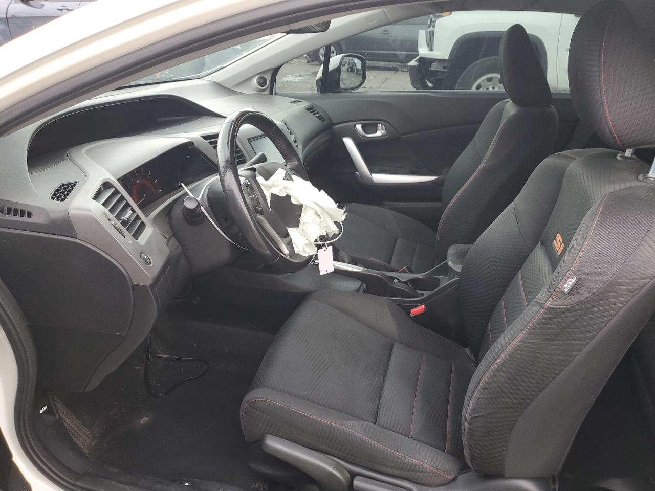 2012 Honda Civic VIN 2HGFG4A56CH705037 Copart auction photo, front end / side damage thumbnail 7