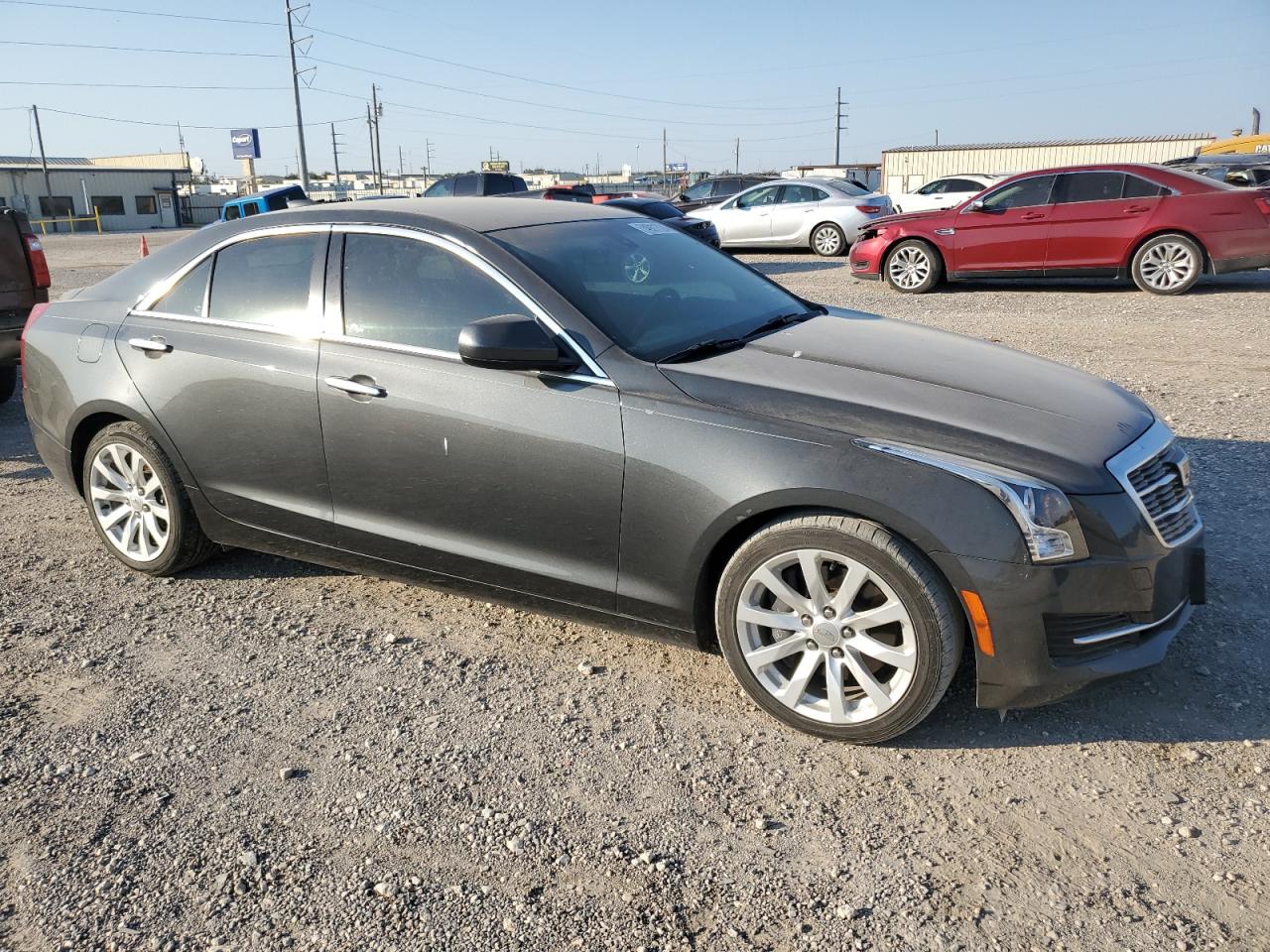 2017 Cadillac ATS VIN 1G6AA5RX7H0166691 Copart auction photo, hail damage thumbnail 4