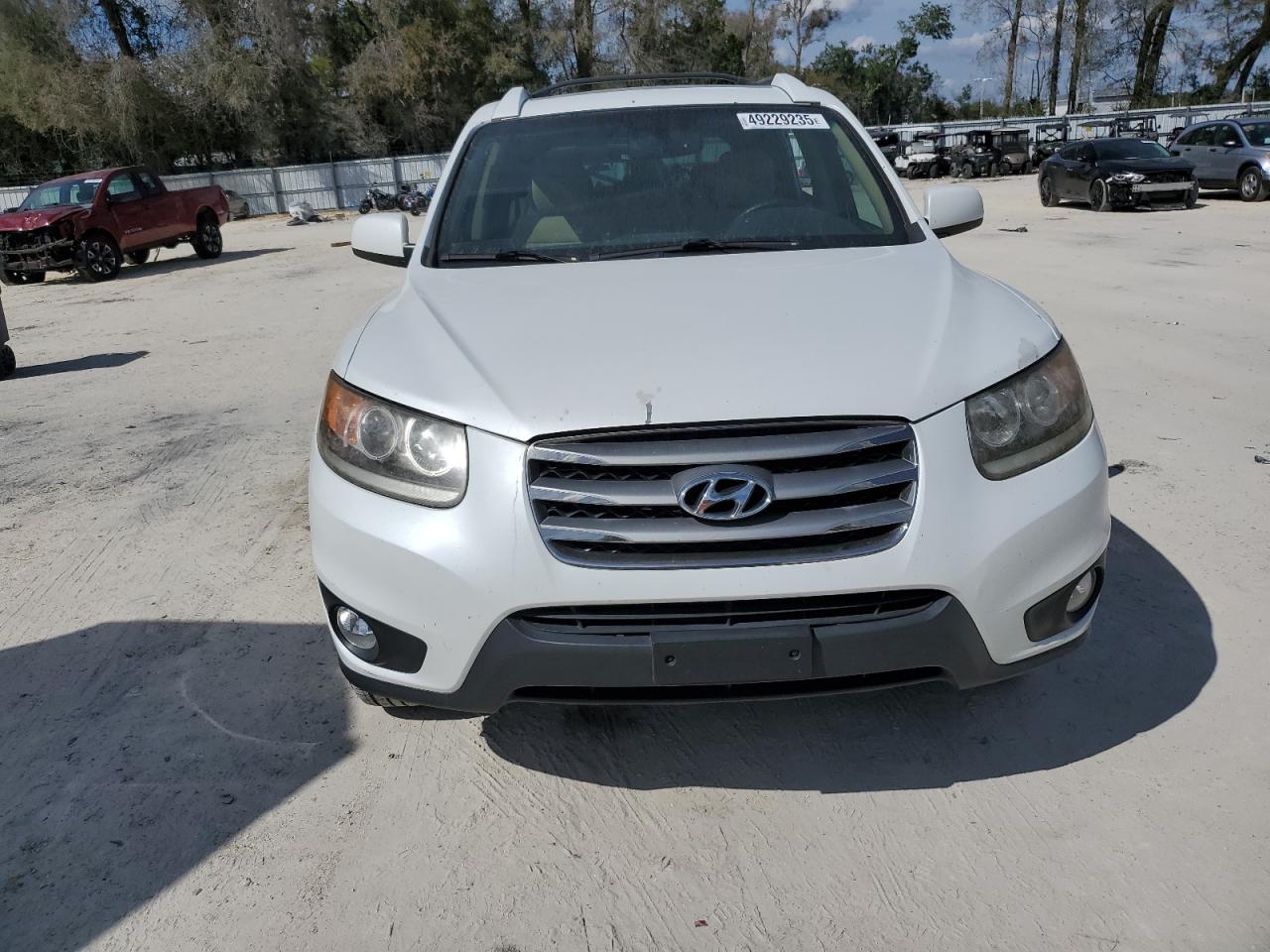 2012 Hyundai Santa Fe VIN 5XYZK3AB8CG095263 Copart auction photo, side damage thumbnail 5