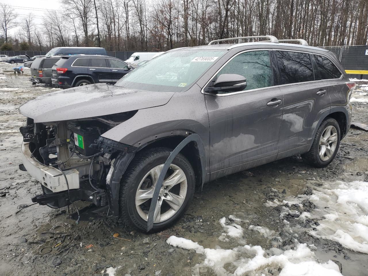 2014 Toyota Highlander VIN 5TDDKRFH9ES062739