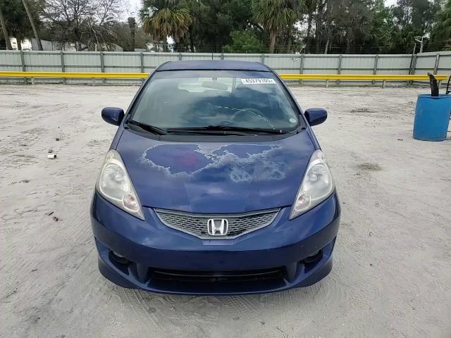 2011 Honda Fit VIN JHMGE8H51BC007229 Copart auction photo, side damage thumbnail 10
