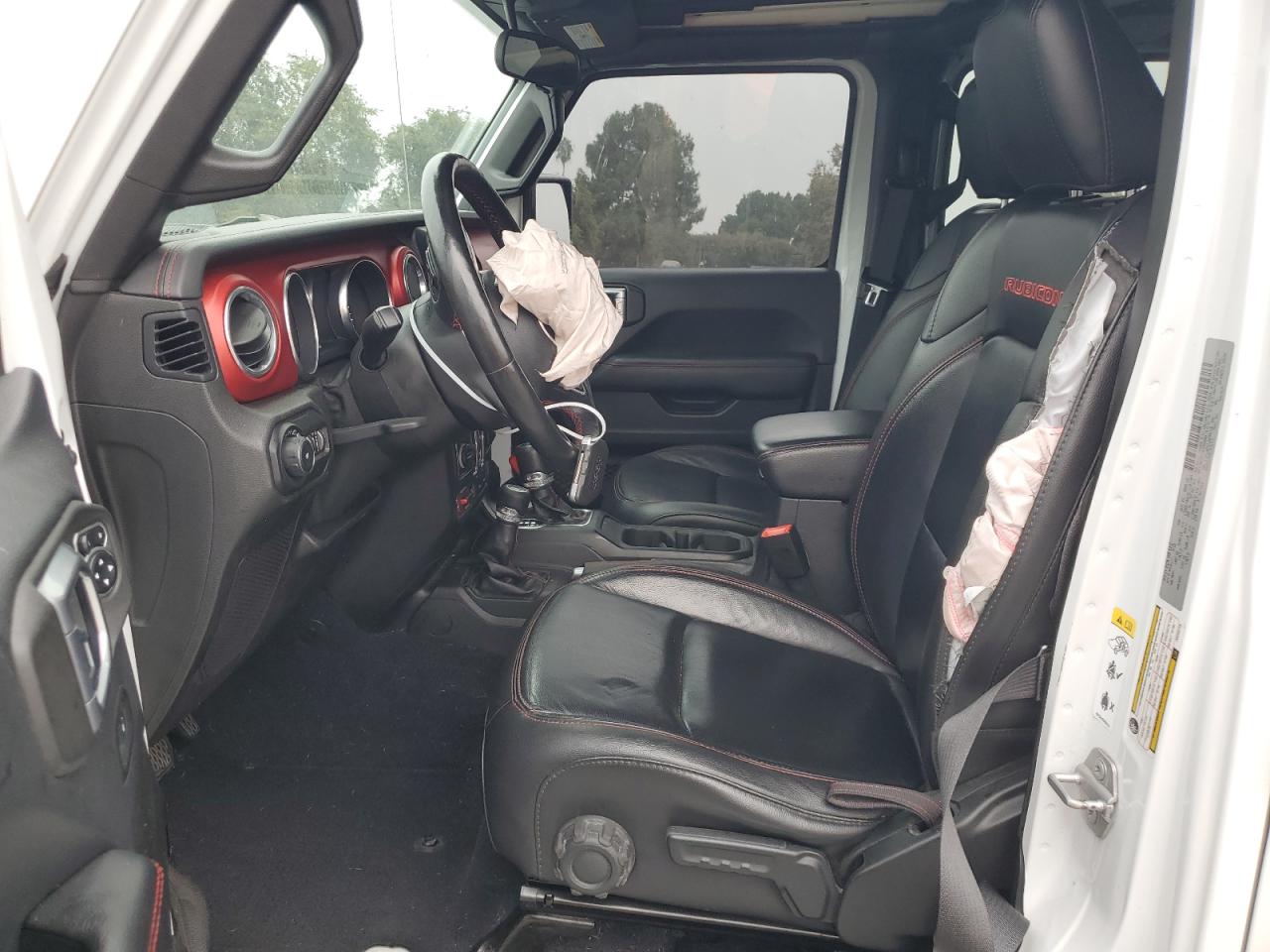 2018 Jeep Wrangler VIN 1C4HJXFG1JW244719 Copart auction photo, front end / rear end damage thumbnail 7