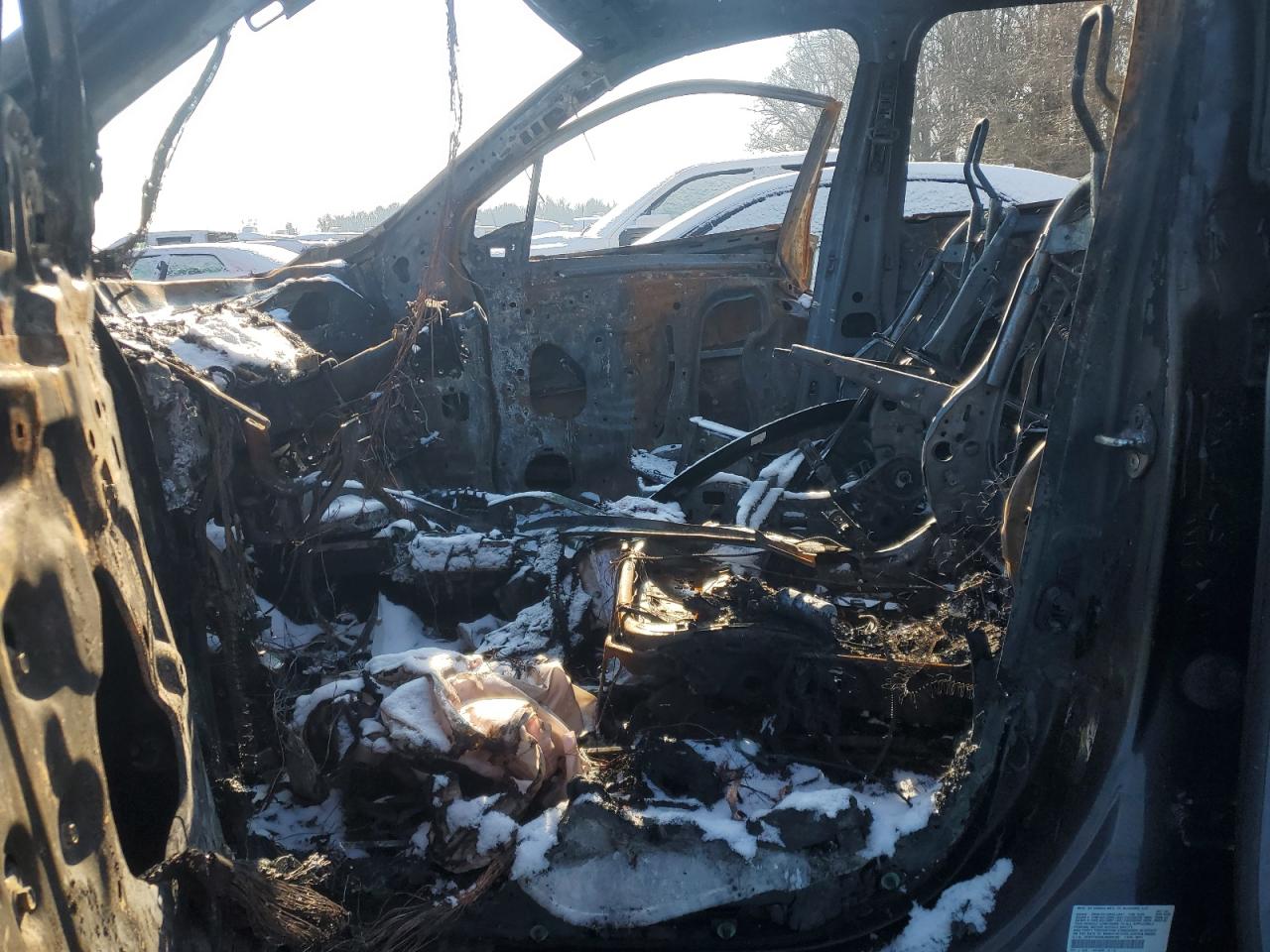 2018 Honda Pilot VIN 5FNYF6H08JB030780 Copart auction photo, burn / burn - interior damage thumbnail 7