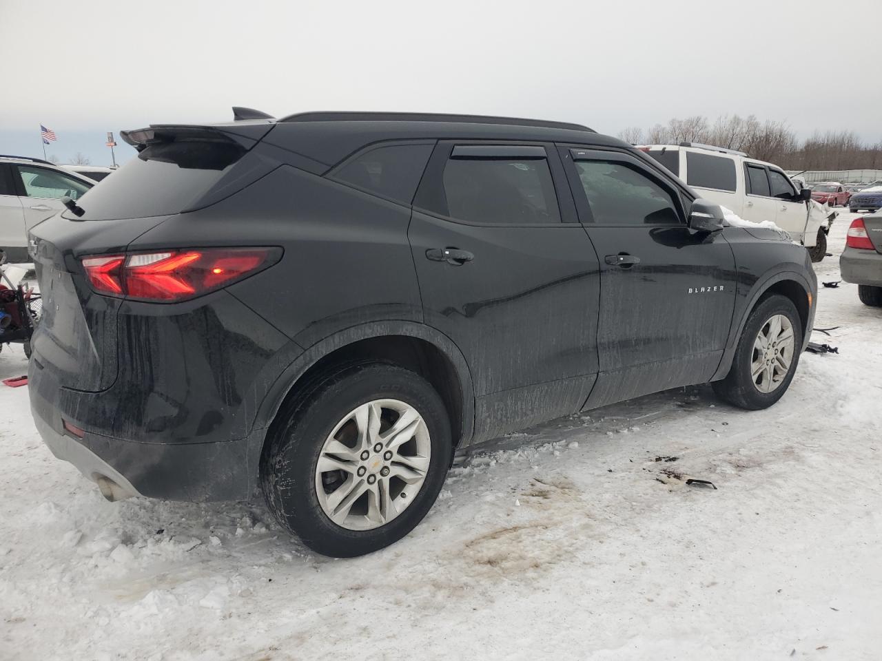 2020 Chevrolet Blazer VIN 3GNKBBRA0LS572250 Copart auction photo, front end damage thumbnail 3
