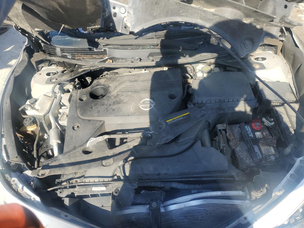 2013 Nissan Altima VIN 1N4AL3AP6DC205616 Copart auction photo, burn damage thumbnail 11