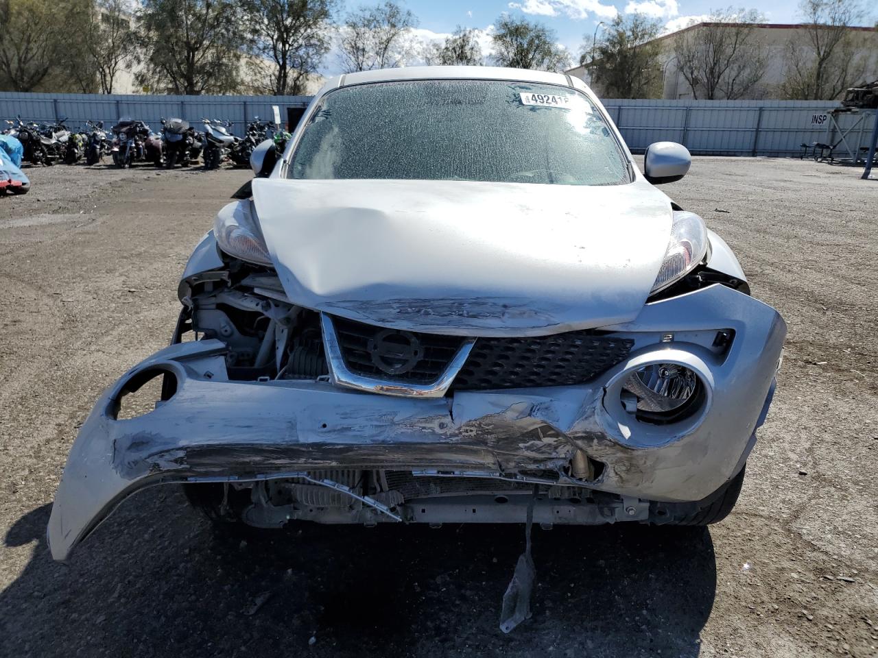 2013 Nissan Juke VIN JN8AF5MRXDT206959 Copart auction photo, front end damage thumbnail 5