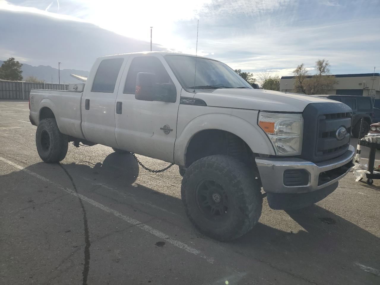 2013 Ford F250 VIN 1FT7W2BT1DEA03143 Copart auction photo, rear end damage thumbnail 4