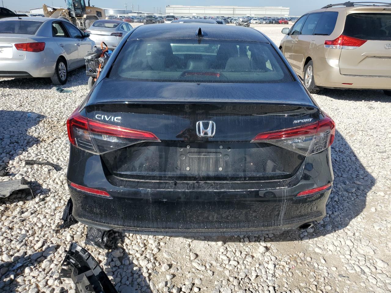 2023 Honda Civic VIN 2HGFE2F56PH544133 Copart auction photo, front end damage thumbnail 6