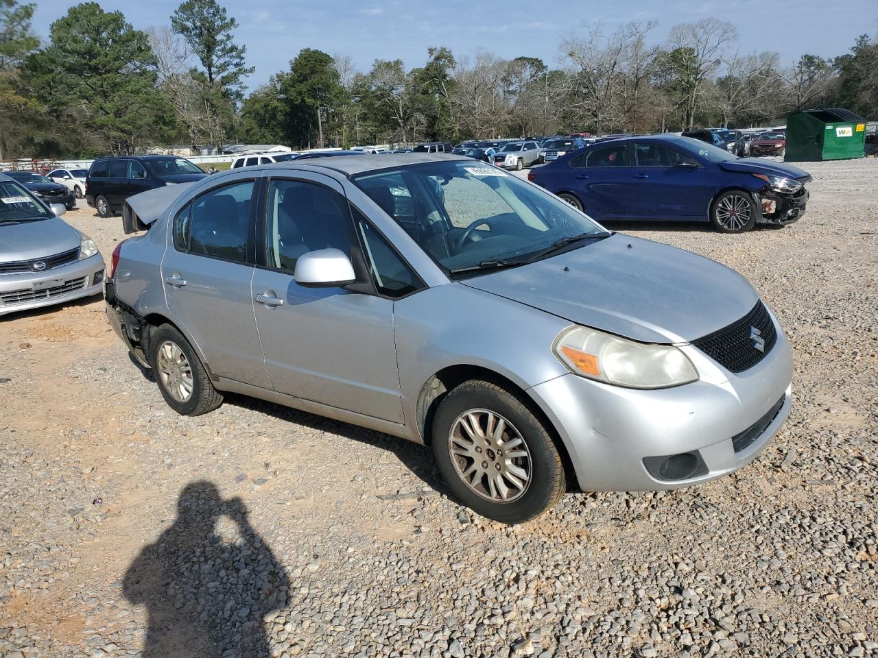 2012 Suzuki SX4 VIN JS2YC5A38C6302644 Copart auction photo, rear end damage thumbnail 4