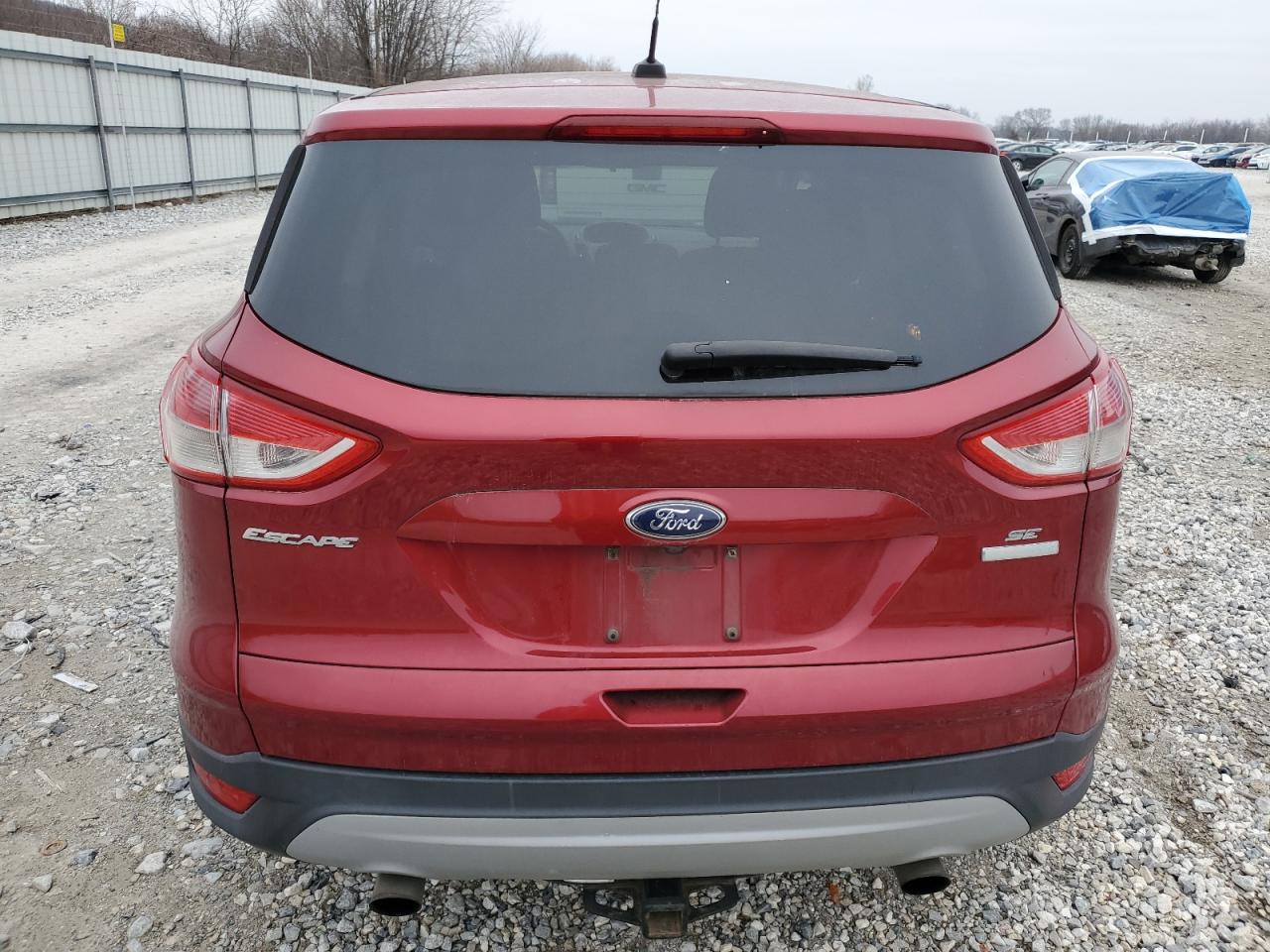 2016 Ford Escape VIN 1FMCU0GX0GUC19821 Copart auction photo, front end / mechanical damage thumbnail 6