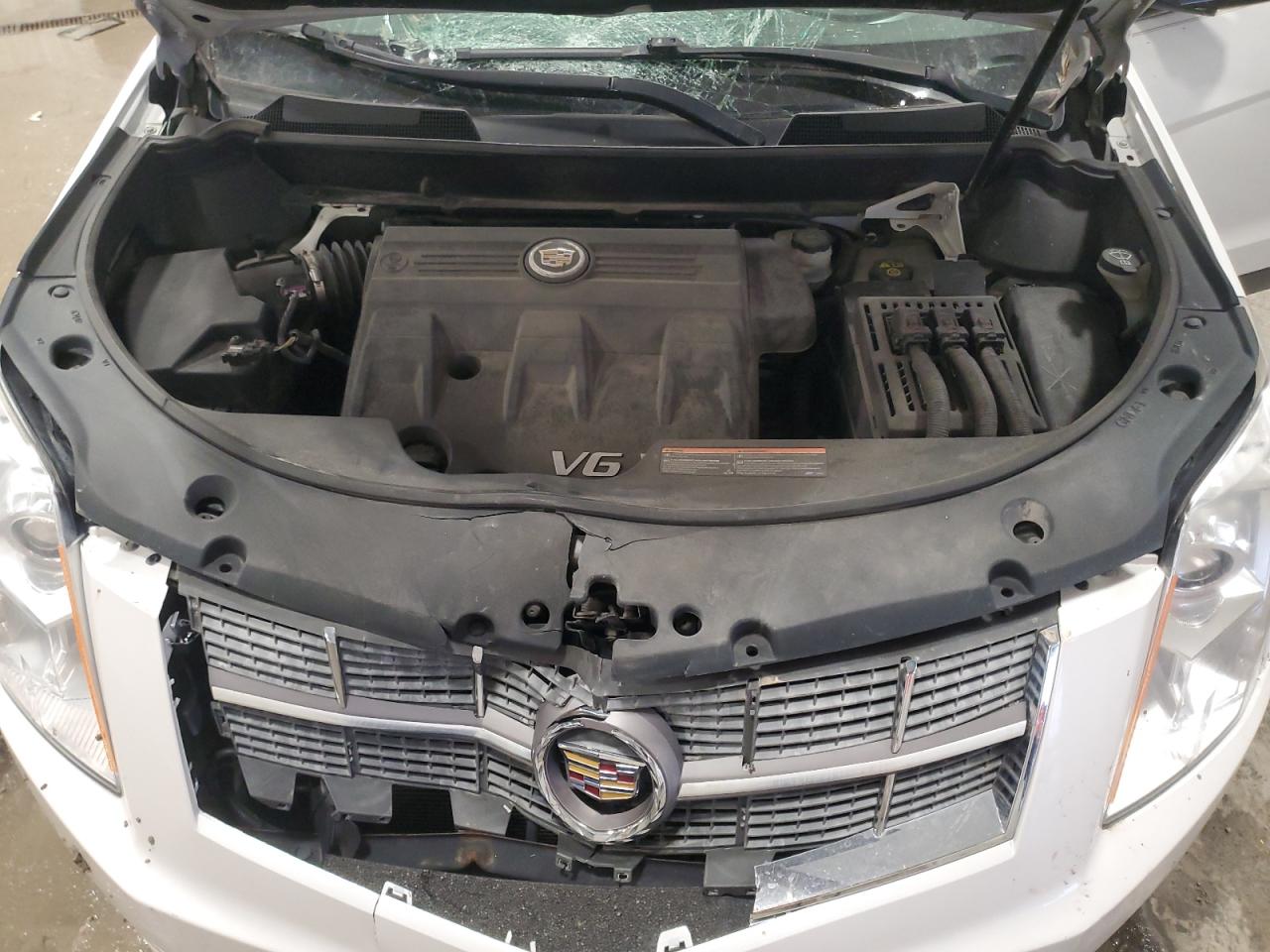 2011 Cadillac SRX VIN 3GYFNDEY3BS644714 Copart auction photo, front end damage thumbnail 12