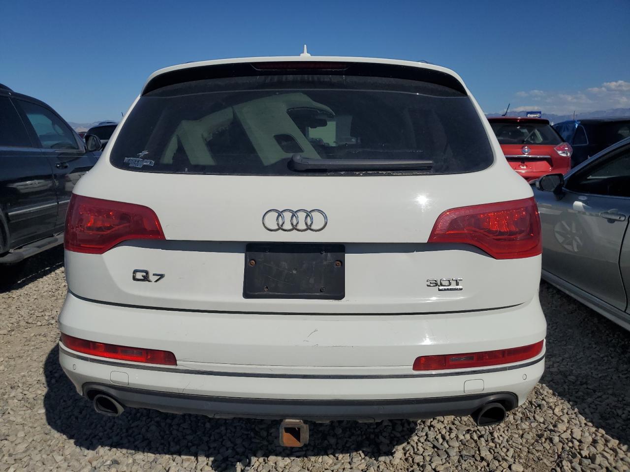 2014 Audi Q7 VIN WA1LGAFE9ED000851 Copart auction photo, front end damage thumbnail 6