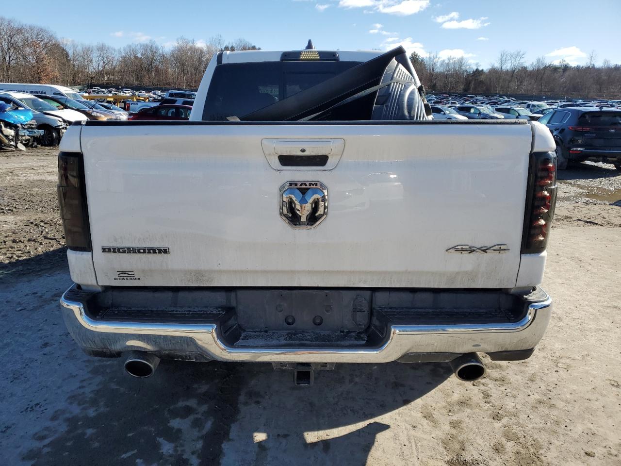 2021 RAM 1500 VIN 1C6SRFFT1MN564601 Copart auction photo, front end / rear end damage thumbnail 6