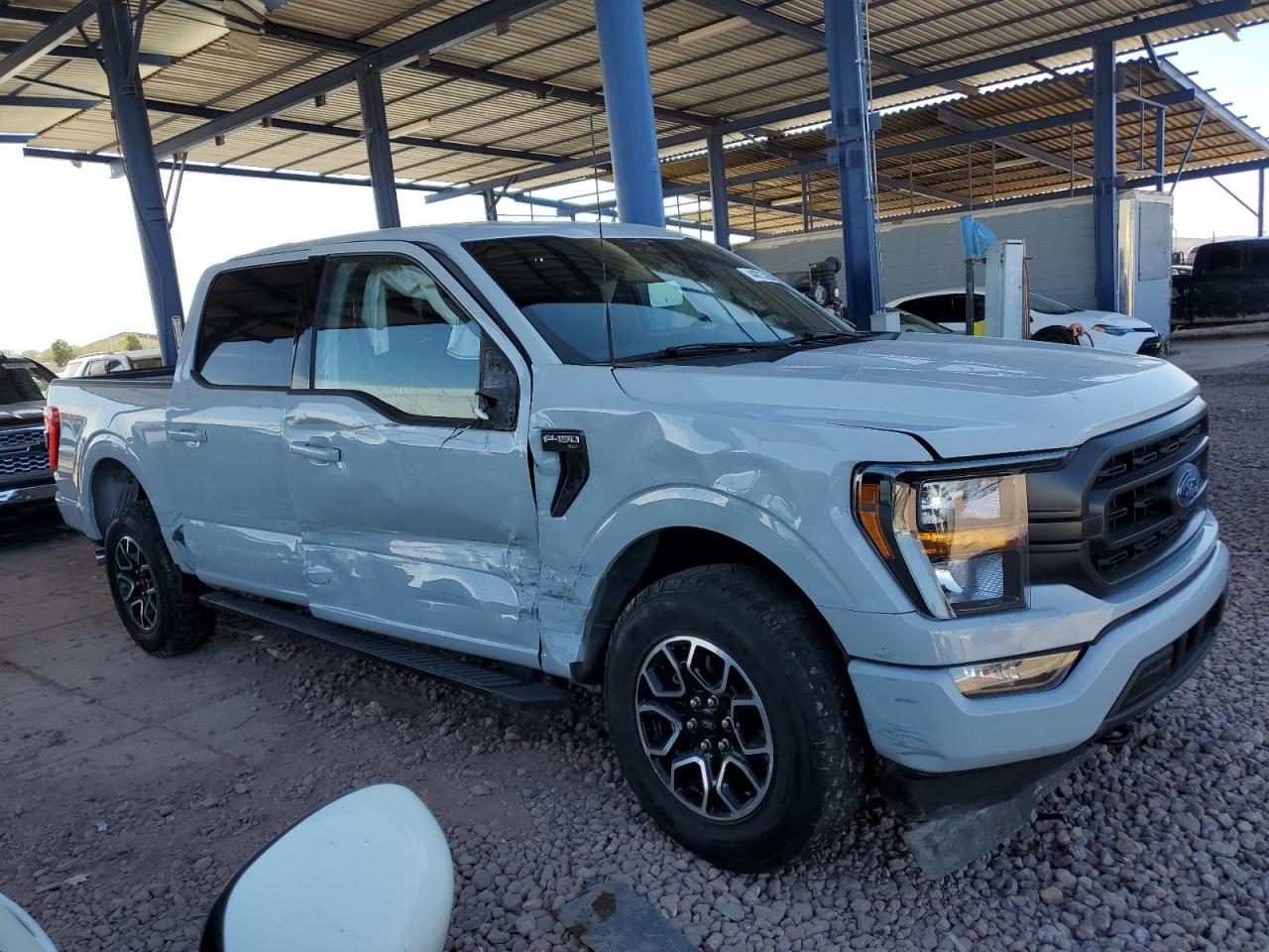 2023 Ford F-150 VIN 1FTFW1E80PFA54905 Copart auction photo, side damage thumbnail 4