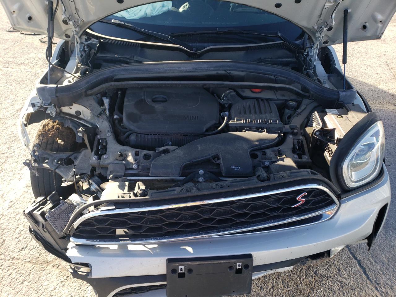 2021 MINI Cooper VIN WMZ83BR0XM3N09851 Copart auction photo, front end / hail damage thumbnail 14