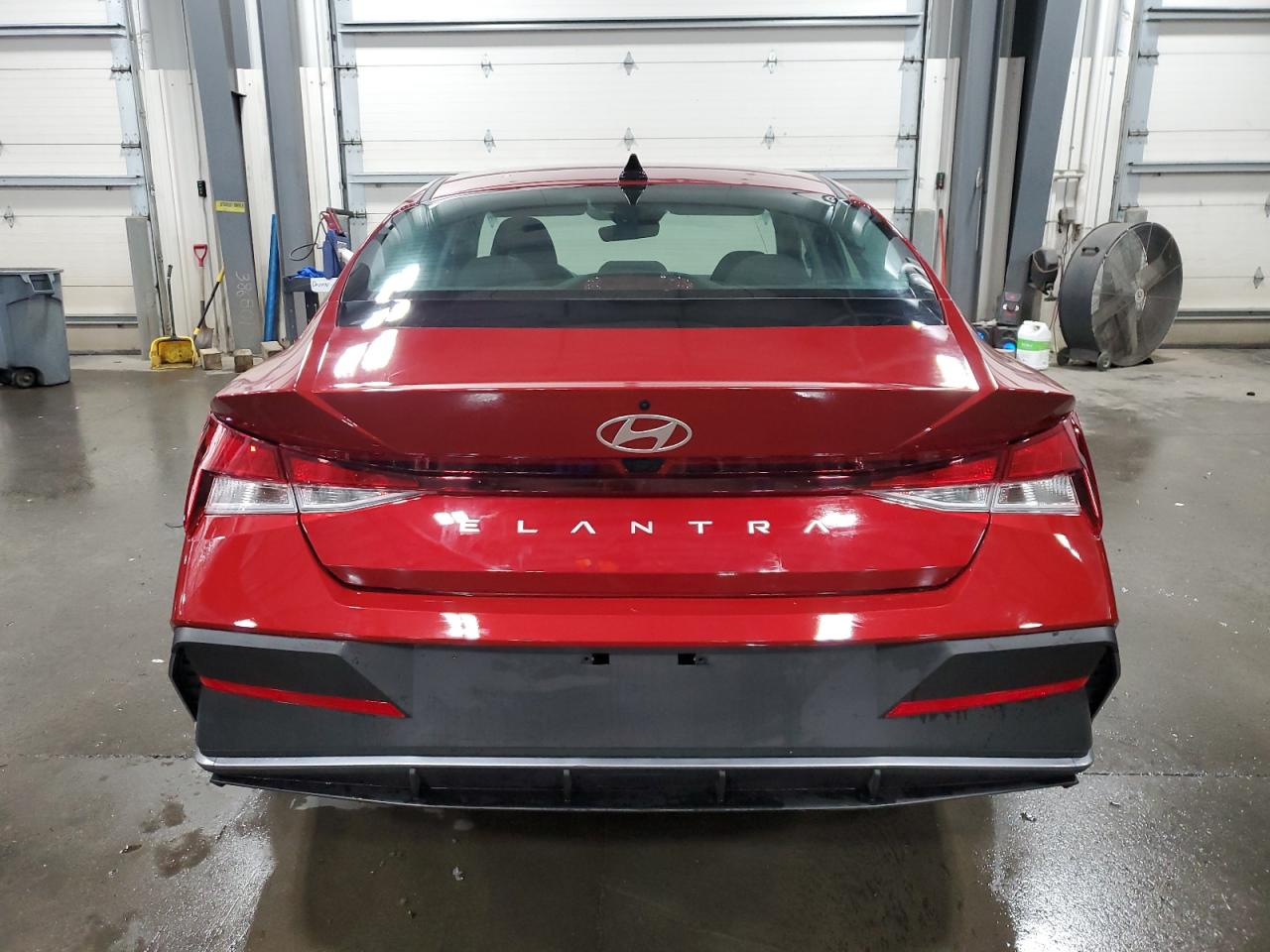 2024 Hyundai Elantra VIN KMHLM4DG4RU642433 Copart auction photo, side / front end damage thumbnail 6