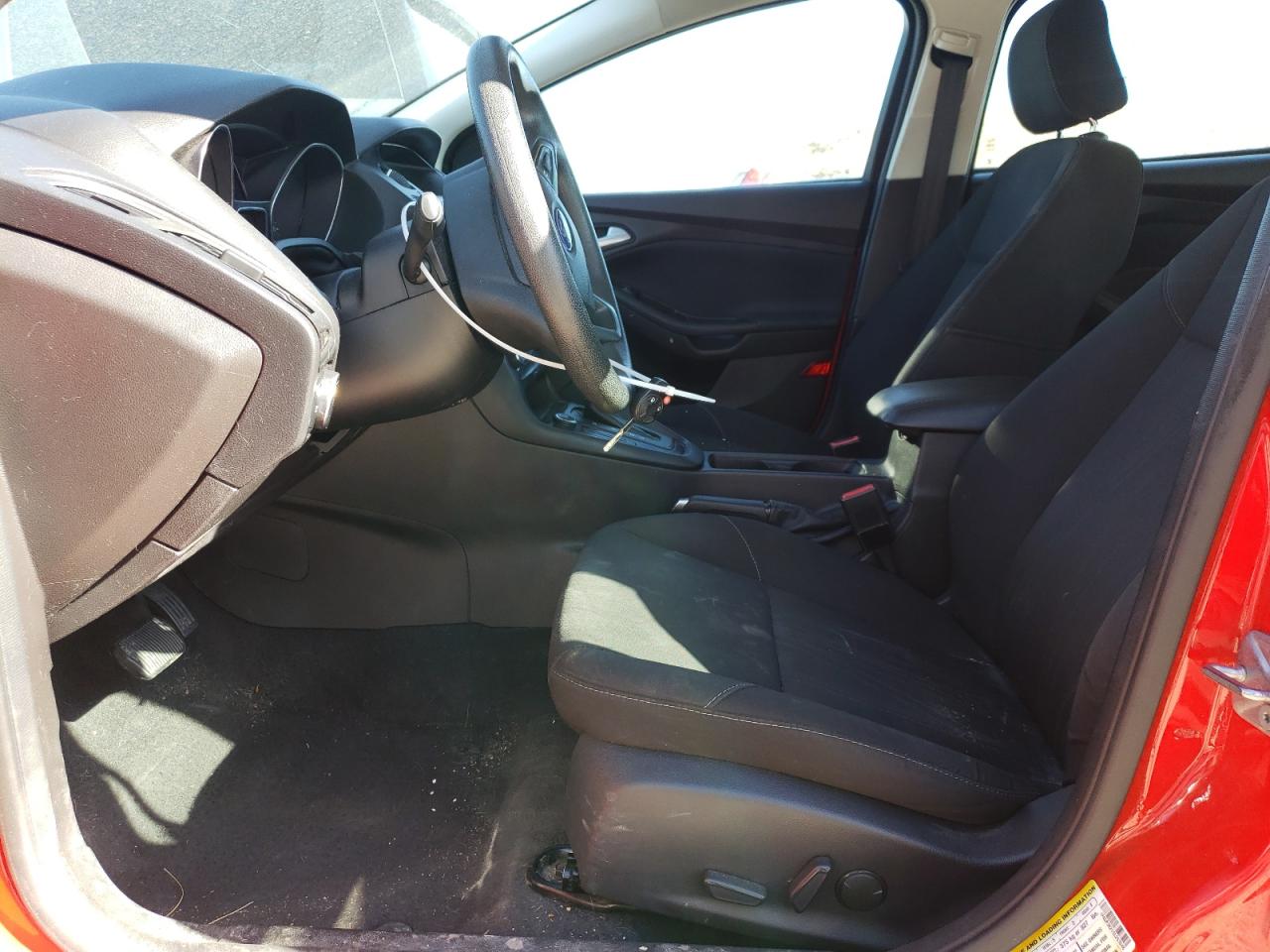2016 Ford Focus VIN 1FADP3K21GL253548 Copart auction photo, rear end / side damage thumbnail 7