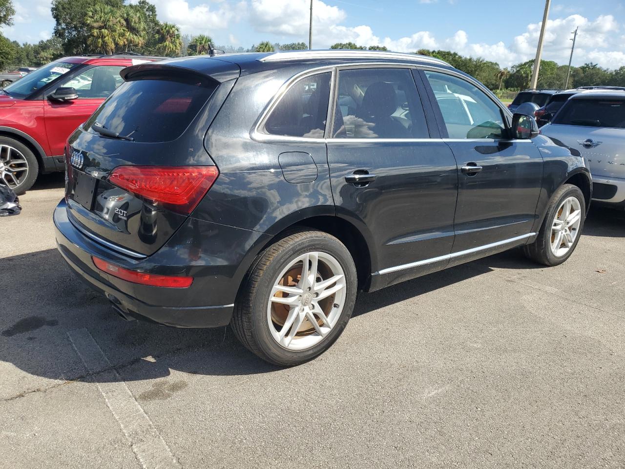 2015 Audi Q5 VIN WA1LFAFP0FA011096 Copart auction photo, water/flood damage thumbnail 3