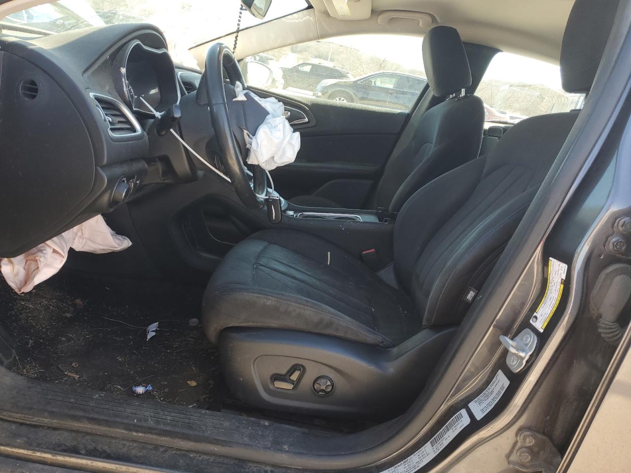 2015 Chrysler 200 VIN 1C3CCCAB7FN529774 Copart auction photo, biohazard/chemical / front end damage thumbnail 7
