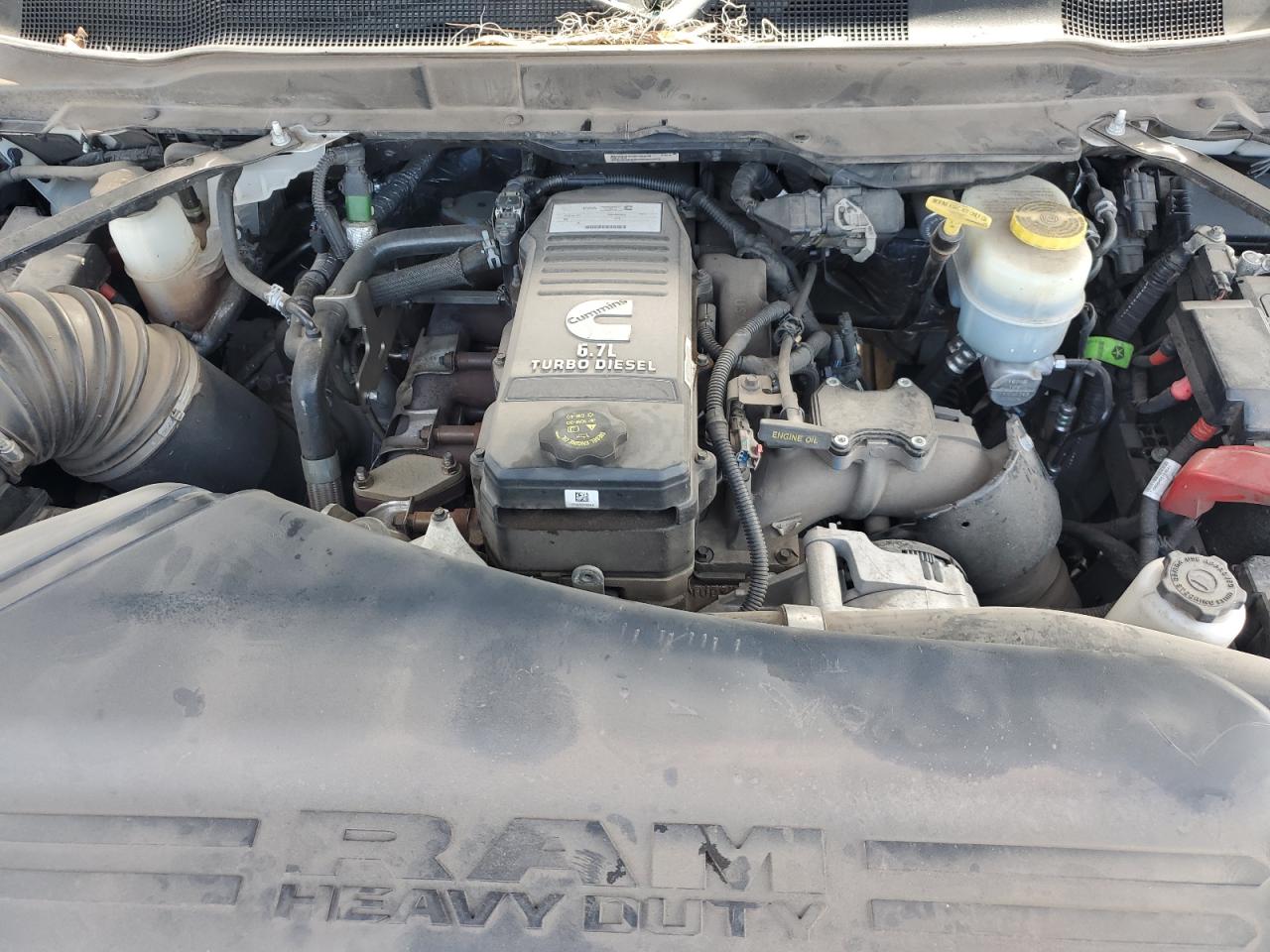 2021 RAM 3500 VIN 3C63RRNL0MG592681 Copart auction photo, front end / rear end damage thumbnail 12