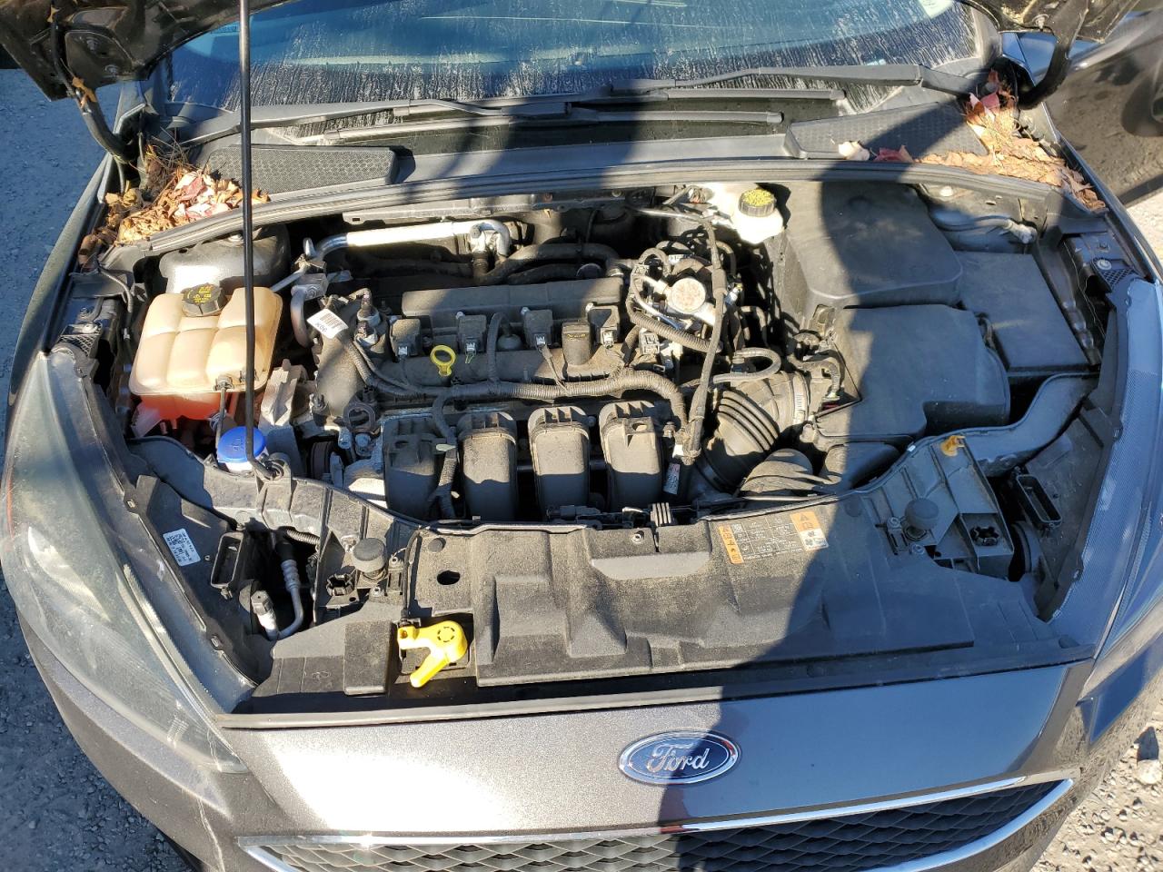 2017 Ford Focus VIN 1FADP3M25HL273915 Copart auction photo, rear end damage thumbnail 11
