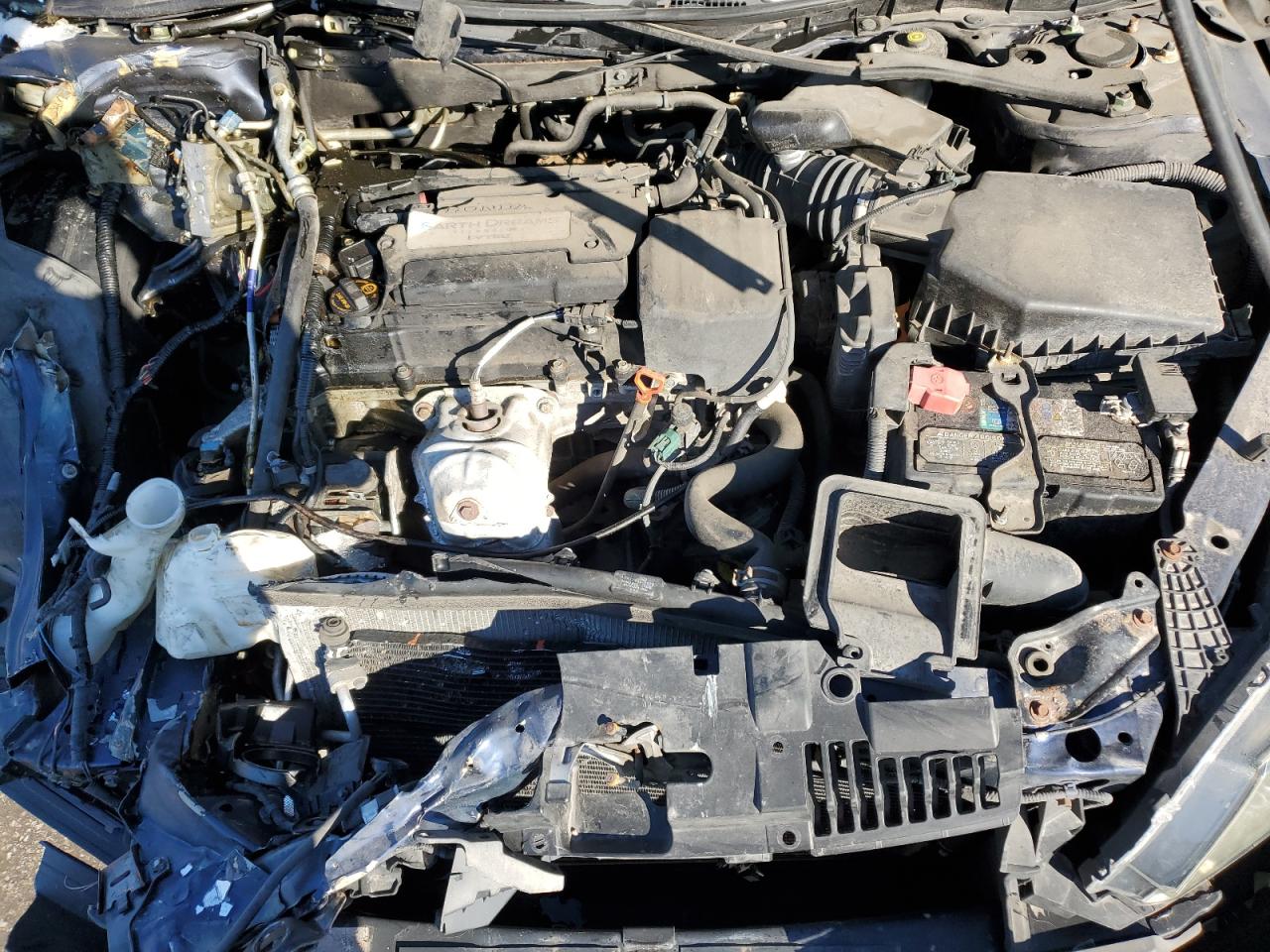 2014 Honda Accord VIN 1HGCR2F83EA094051 Copart auction photo, front end damage thumbnail 13